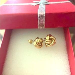 Pure 18karat gold earring